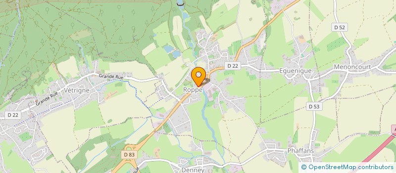 localisation de l'entreprise SOLIS à ROPPE