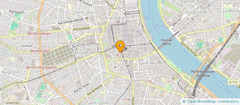 localisation de l'entreprise SOLIS  BORDEAUX