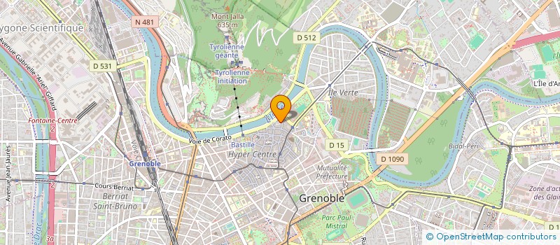 localisation de l'entreprise SOLIS'AIRS à GRENOBLE