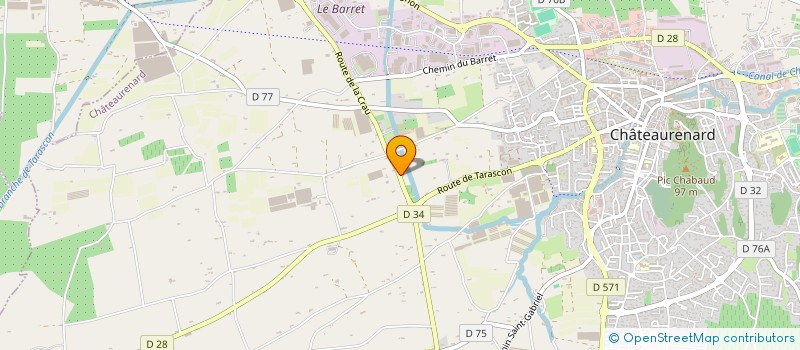 localisation de l'entreprise SOLIS CULTURAE  CHATEAURENARD