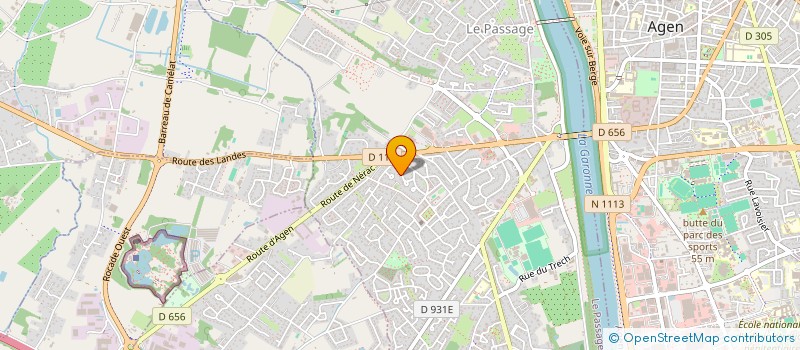 localisation de l'entreprise SOLIS HORTUS  LE PASSAGE