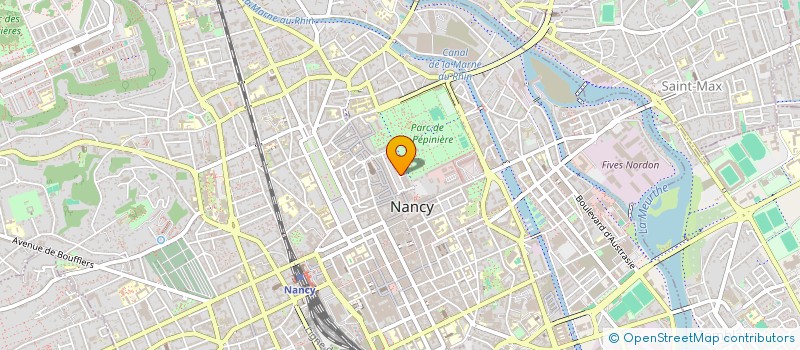 localisation de l'entreprise SOLIS INFORMATIQUE AUTOMATIQUE à NANCY