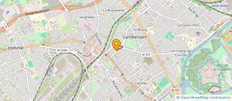 localisation de l'entreprise SOLIS METROPOLE à LAMBERSART