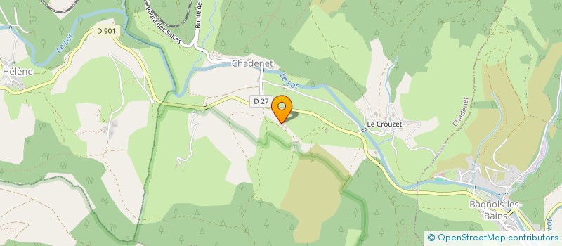 localisation de l'entreprise SOLIS NEBULA à CHADENET