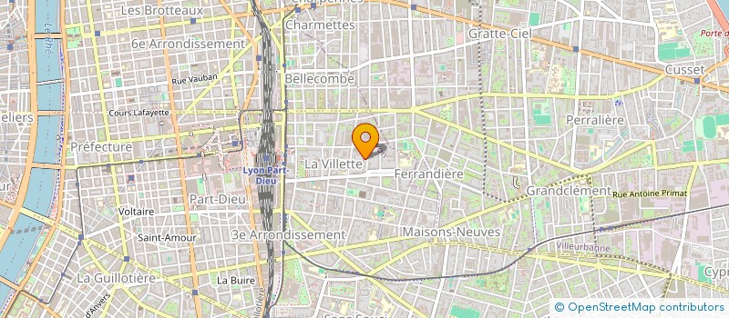 localisation de l'entreprise SOLIS NR  LYON