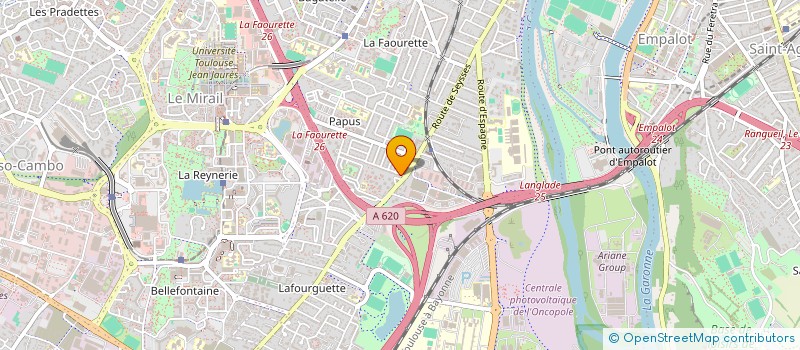 localisation de l'entreprise SOLIS VTC 31 à TOULOUSE