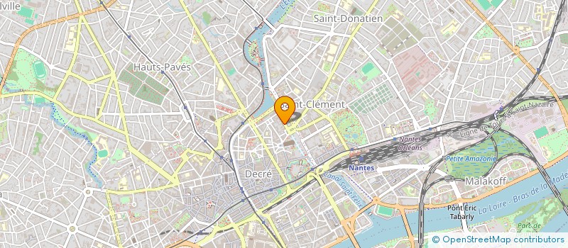 localisation de l'entreprise SOLISEO PISCINES à NANTES