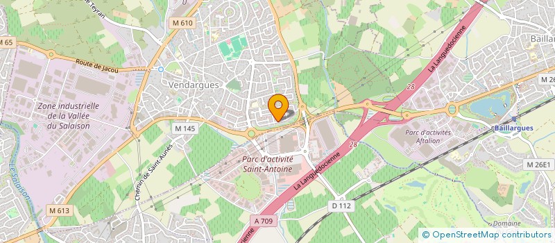 localisation de l'entreprise SOLISSE IMMO II à VENDARGUES