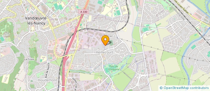 localisation de l'entreprise SOLISSIA  HEILLECOURT