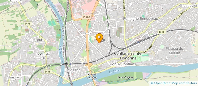 localisation de l'entreprise SOLISTELO  CONFLANS-SAINTE-HONORINE