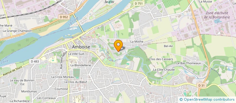 localisation de l'entreprise SOLISUD  AMBOISE