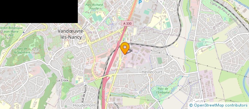 localisation de l'entreprise SOLITAIR' S CLUB SARL  VANDUVRE-LES-NANCY