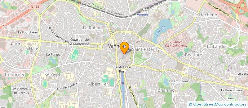 localisation de l'entreprise SOLITANE à VANNES