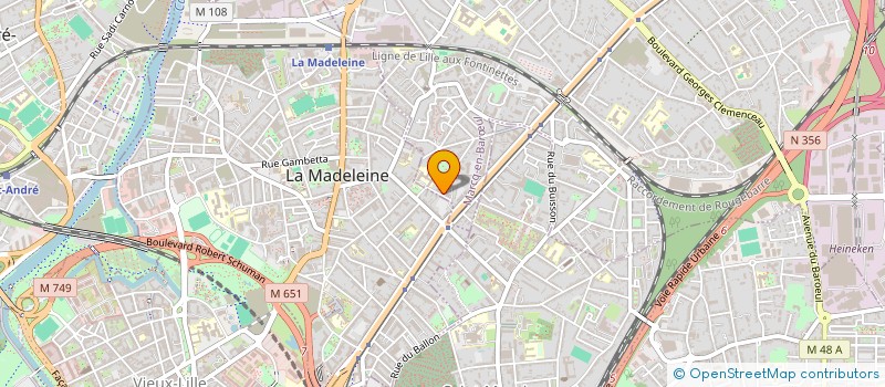 localisation de l'entreprise SOLITEL à MARCQ-EN-BARŒUL
