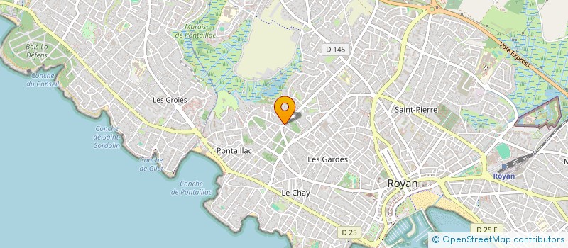 localisation de l'entreprise SOLITIERA  ROYAN