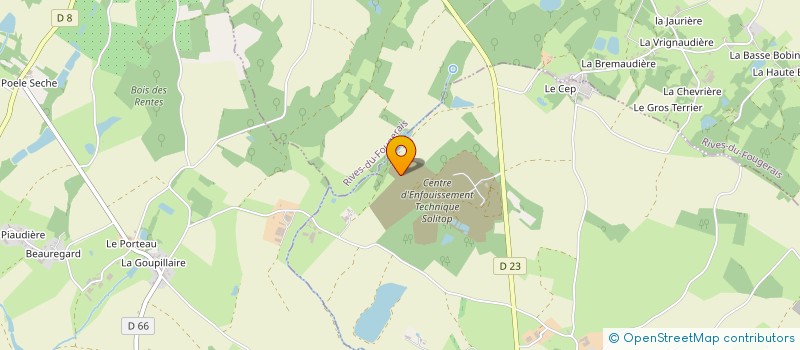 localisation de l'entreprise SOLITOP à SAINT-CYR-DES-GATS