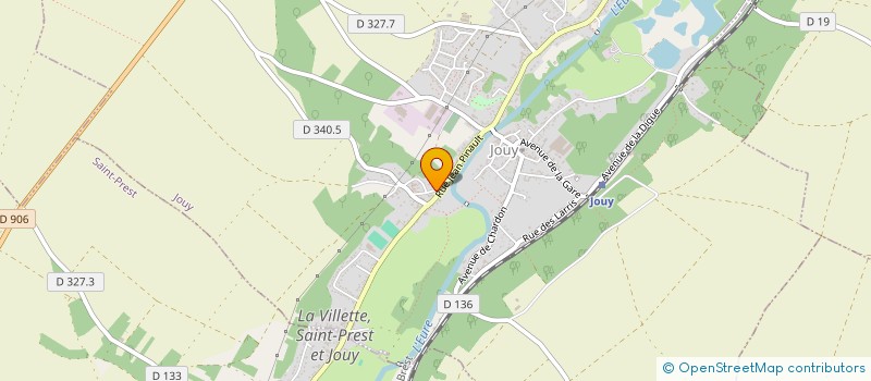 localisation de l'entreprise SOLITRAVEL à JOUY