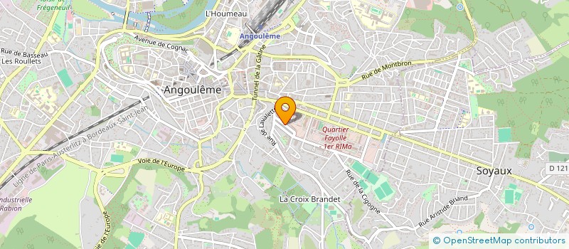 localisation de l'entreprise SOLITUDE ASSISTANCE à ANGOULEME