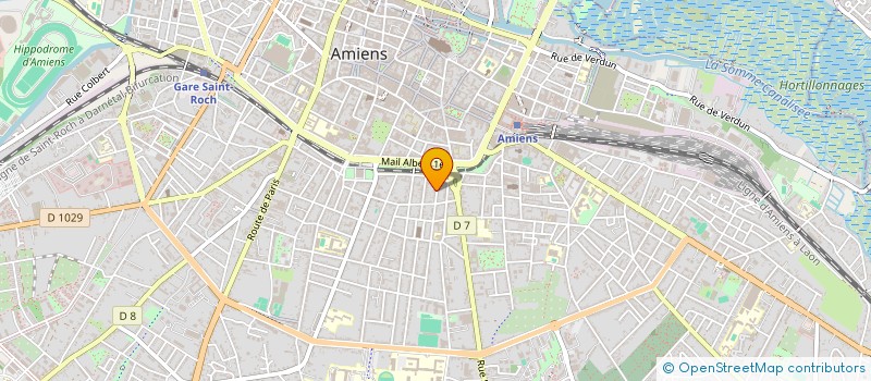 localisation de l'entreprise SOLITUDE PARTAGEE 80 à AMIENS
