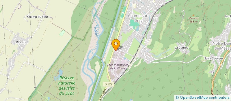 localisation de l'entreprise SOLIUM  CHAMP-SUR-DRAC