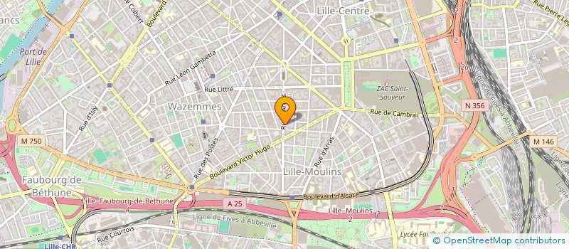 localisation de l'entreprise SOLIV à LILLE