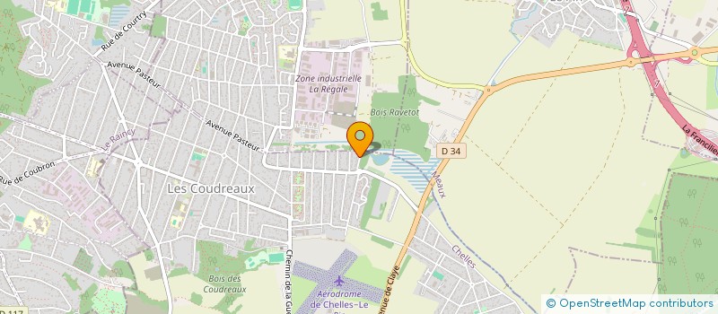 localisation de l'entreprise SOLIVA PRESTIGE  CHELLES