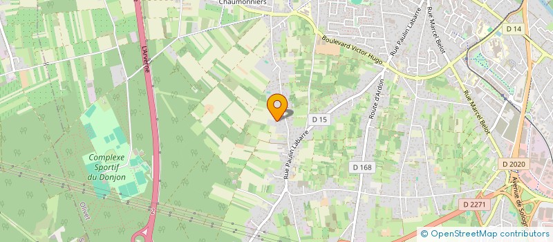 localisation de l'entreprise SOLIVAM à OLIVET