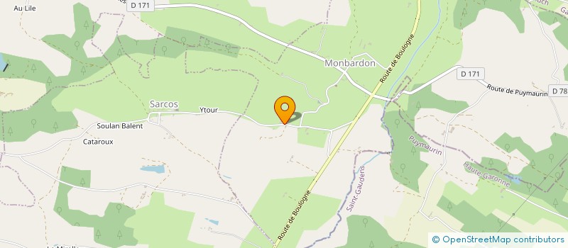 localisation de l'entreprise SOLIVENTIS  BETCAVE-AGUIN