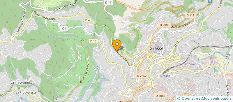 localisation de l'entreprise SOLIVIE  GRASSE