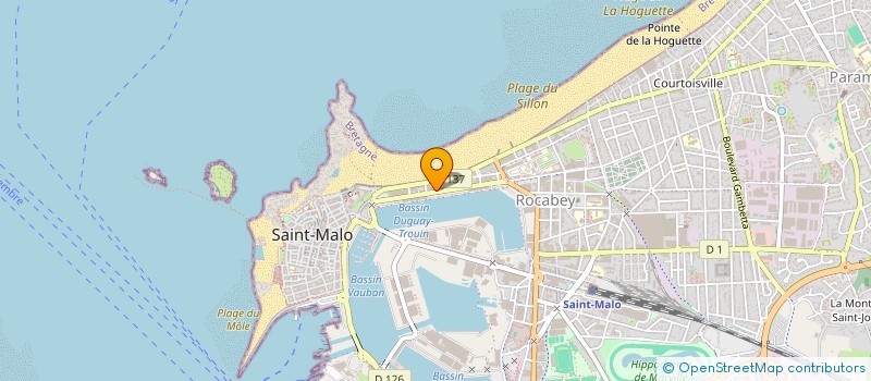 localisation de l'entreprise SOLIWOOD  SAINT-MALO