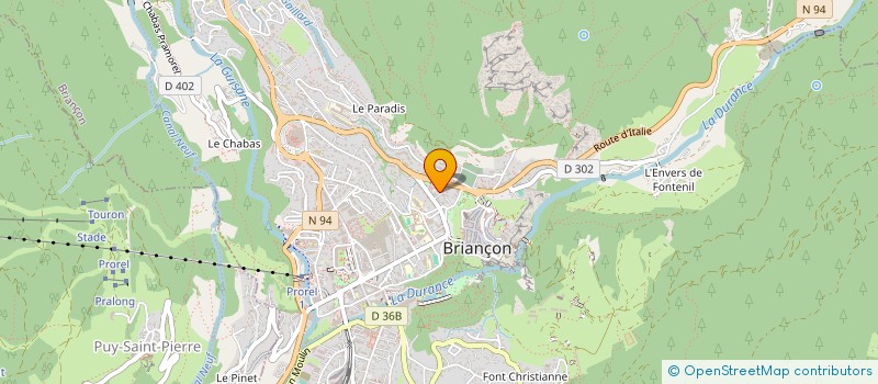 localisation de l'entreprise SOLIX à BRIANCON