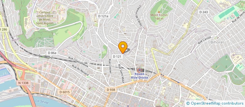 localisation de l'entreprise SOLIZ à ROUEN