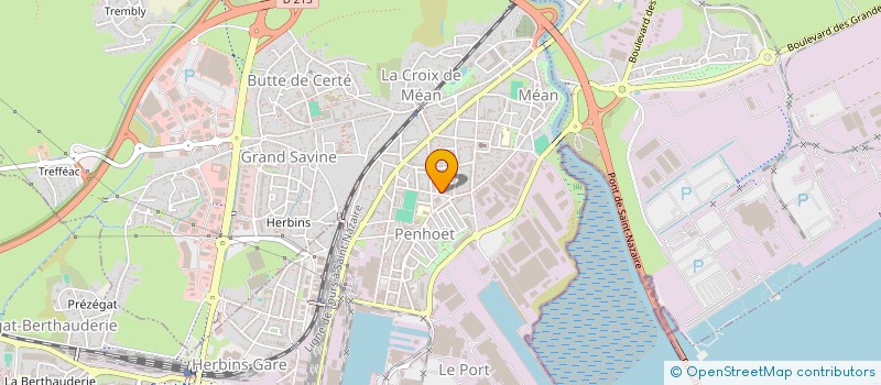 localisation de l'entreprise SOLIZA  SAINT-NAZAIRE