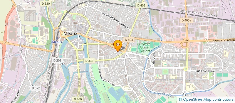 localisation de l'entreprise SOLKAV FRANCE à MEAUX
