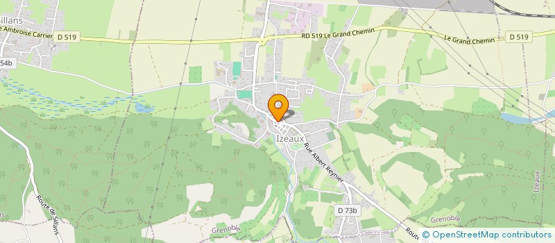 localisation de l'entreprise SOLLA  IZEAUX