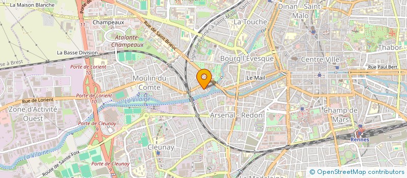 localisation de l'entreprise SOLLEIL à RENNES