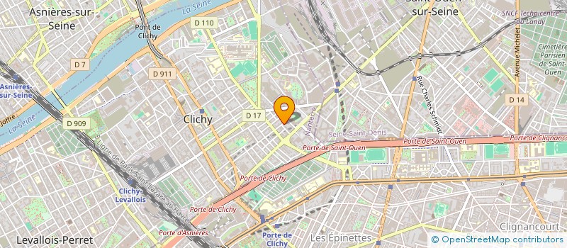 localisation de l'entreprise SOLLIADE à CLICHY