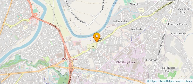 localisation de l'entreprise SOLLICITUDE à ALBI