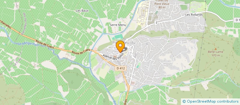 localisation de l'entreprise SOLLIES REPUBLIQUE  PIERREFEU-DU-VAR