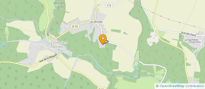 localisation de l'entreprise SOLLYN  LA CELLE-LES-BORDES