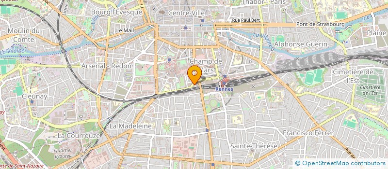 localisation de l'entreprise SOLLYS à RENNES