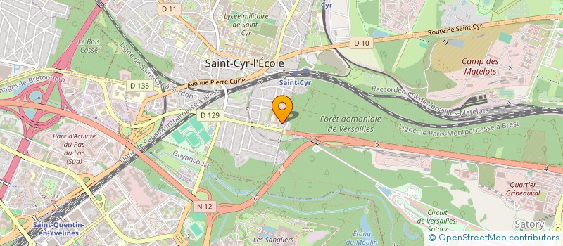 localisation de l'entreprise SOLMANO à SAINT-CYR-L'ECOLE