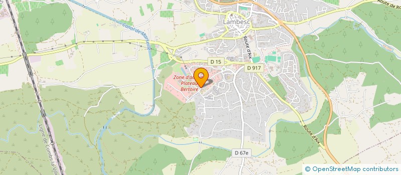localisation de l'entreprise SOLMECA SARL  LAMBESC