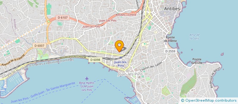 localisation de l'entreprise SOLMEO  ANTIBES