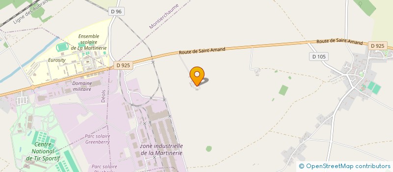 localisation de l'entreprise SOLMONT à DIORS