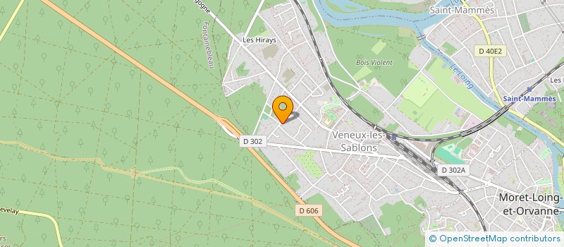 localisation de l'entreprise SOLNATURE ET PAYSAGE à MORET-LOING-ET-ORVANNE