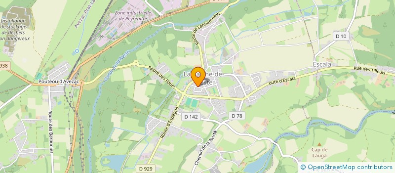 localisation de l'entreprise SOLO  LA BARTHE-DE-NESTE