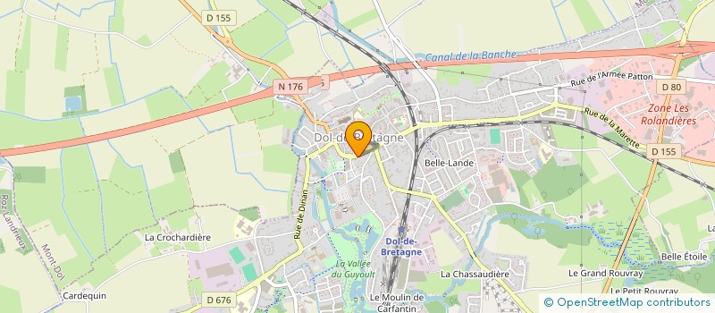 localisation de l'entreprise SOLO  DOL-DE-BRETAGNE