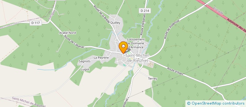 localisation de l'entreprise SOLO  SAINT-MICHEL-DE-RIEUFRET