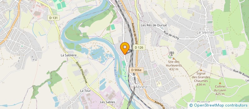 localisation de l'entreprise SOLO  ABREST